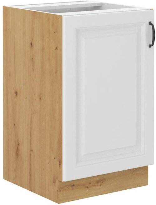 Base cabinet 50 cm, Stillo artisan/white sink 50 ZL 1F BB