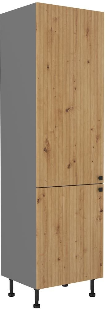 60 cm column cabinet with built-in refrigerator Ava 60 LO 215 2F