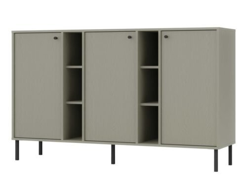 Tokyo 3F eucalyptus chest of drawers and niches