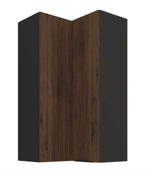 Upper corner cabinet 60 cm Monza 58×58 GN-108 2F 90 degrees