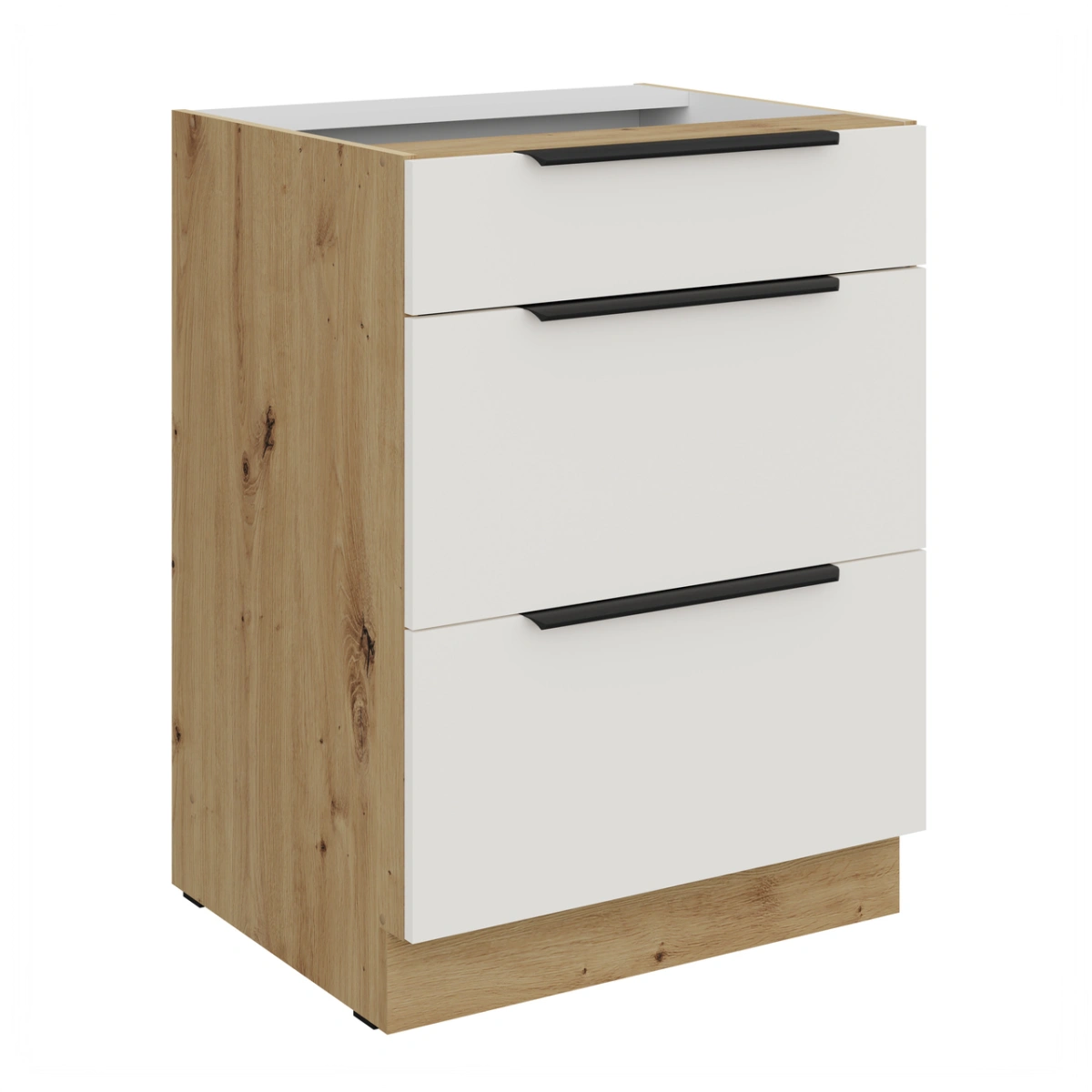 Base cabinet 60 cm with drawers Aria 60D 3S BB plinth - Image 3