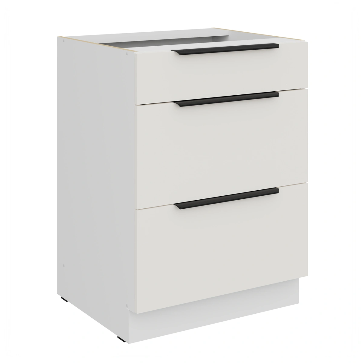Base cabinet 60 cm with drawers Aria 60D 3S BB plinth - Image 4