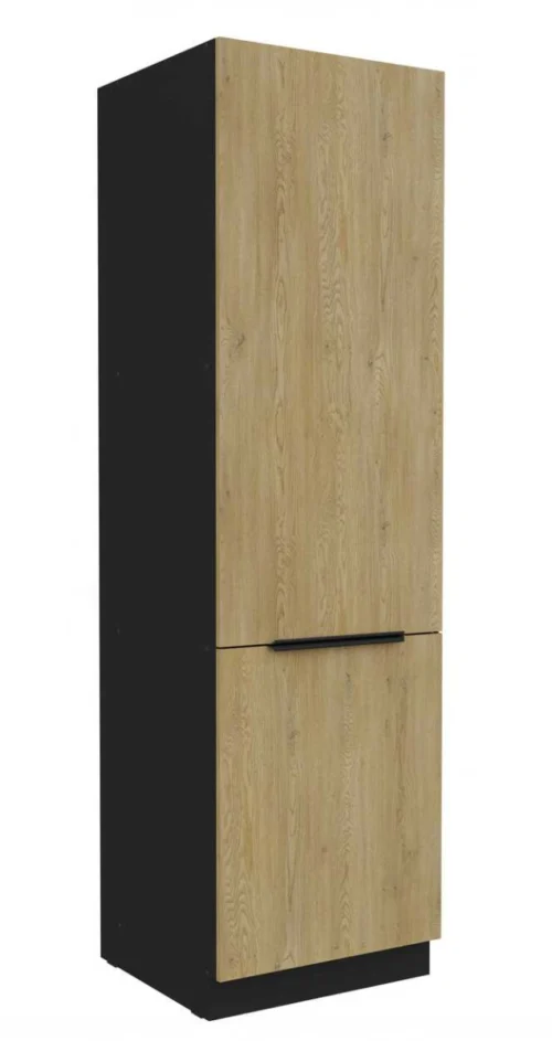 Column pantry cabinet 60 cm with shelves Cremona 60 DK-210 2F