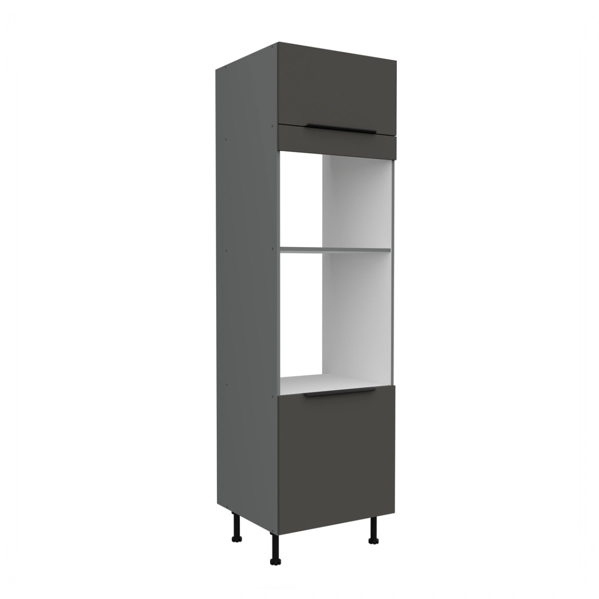 60 cm tall cabinet with oven and microwave Aria 60 DPM 215 2F - Image 5
