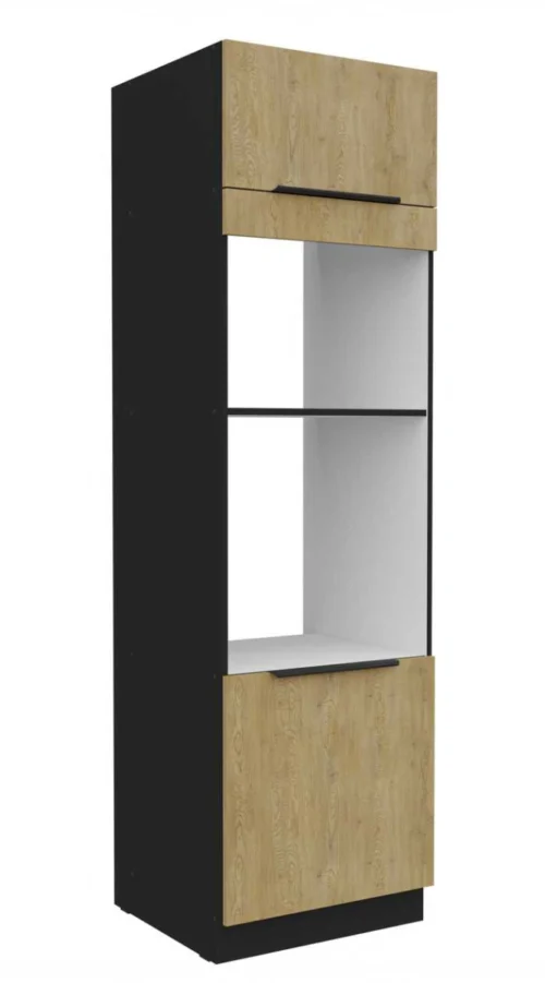 60 cm column cabinet oven and microwave Cremona 60 DPM-210 2F