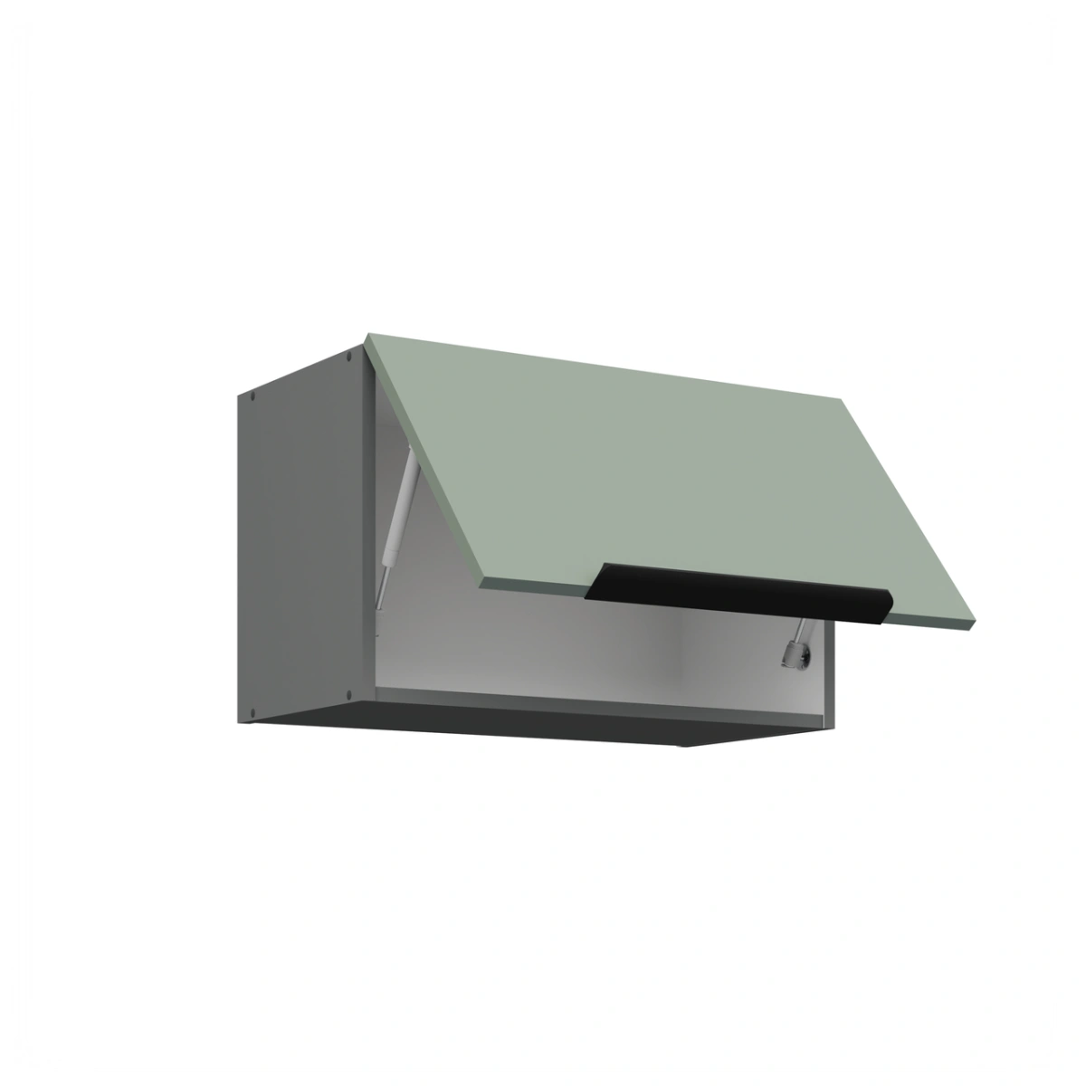 Wall cabinet 50-60 cm low Aria 50-60 GU-36 1F - Image 2