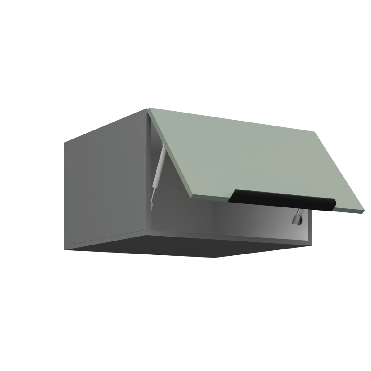 Wall cabinet 40-50-60-80 cm low, deep Aria 40-50-60-80 NAGU-36 1F - Image 2