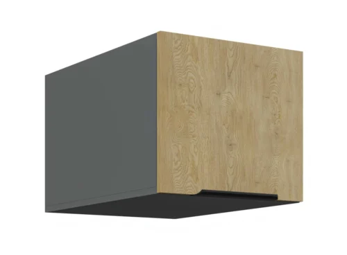 Low deep upper cabinet 40 cm Cremona anthracite color 40 NAGU-36 1F