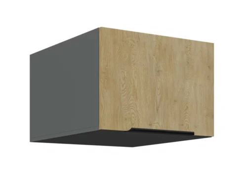 Low deep wall cabinet 50 cm Cremona anthracite color 50 NAGU-36 1F