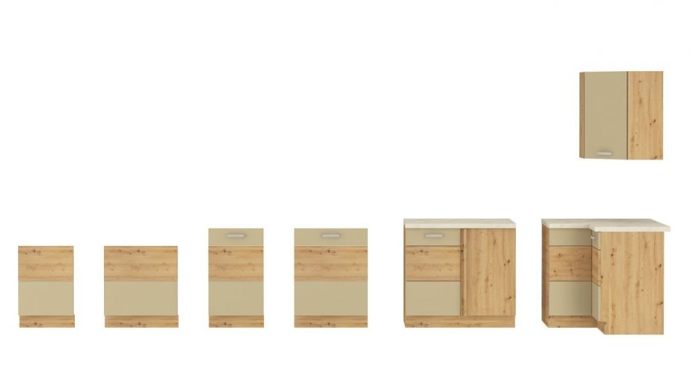 Artisan Corner Kitchen Cappuccino Gloss - Image 3