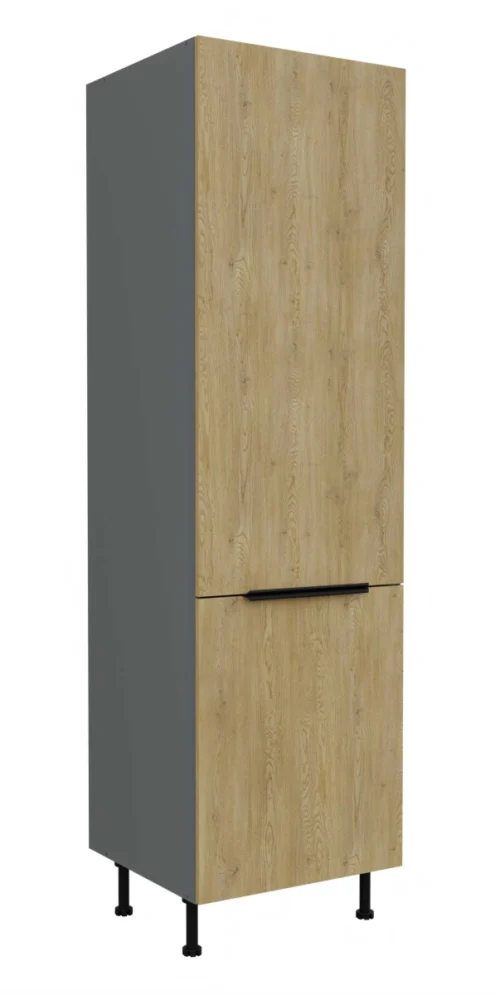 Refrigerator column 60 cm, Cremona, anthracite color, 60 LO-210 2F