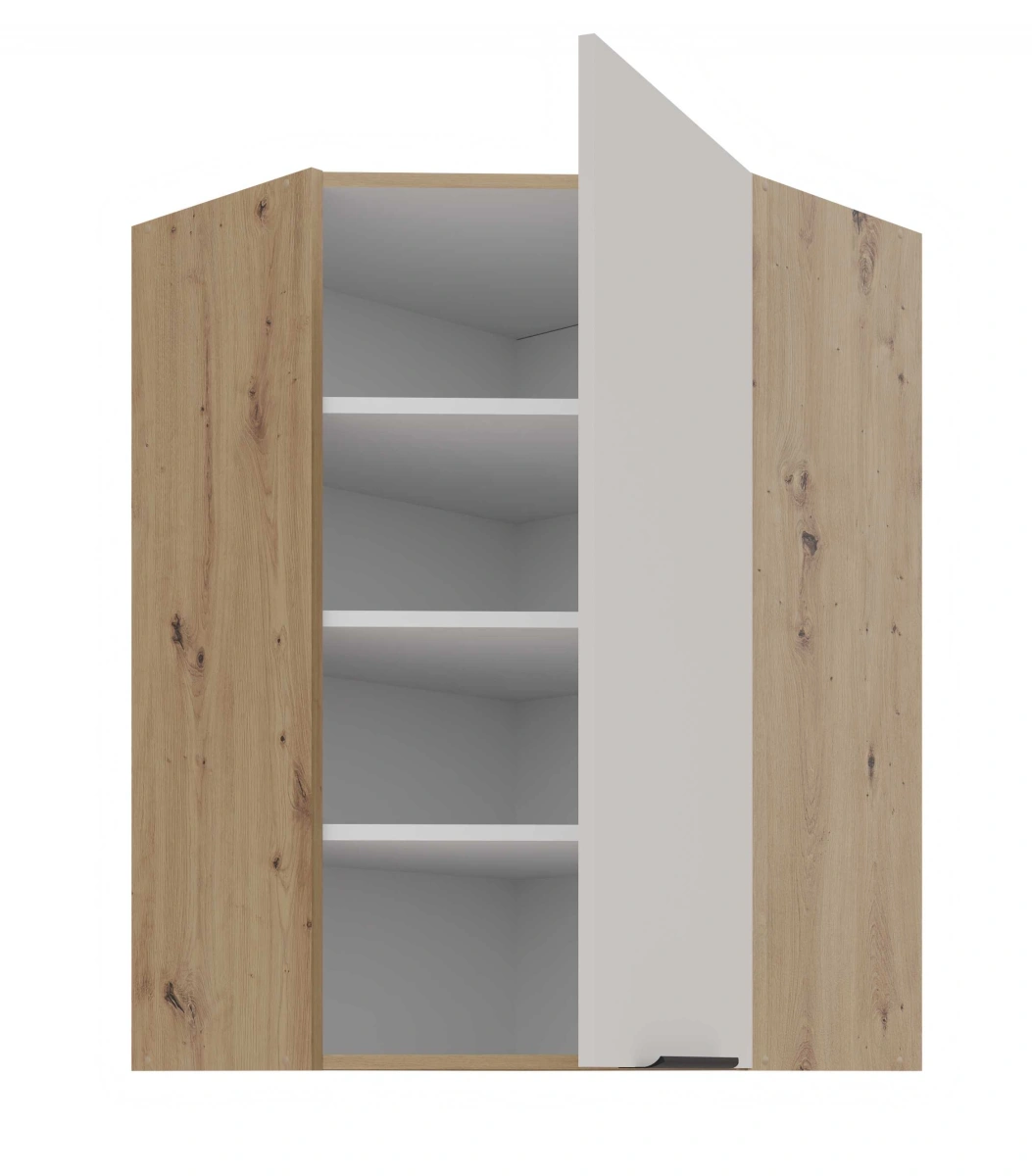 Upper corner cabinet 60/60 cm Solea 60x60 GN-90 45 degrees 1F - Image 2