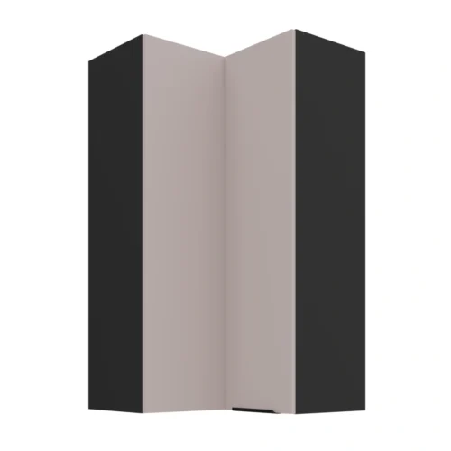 Upper corner cabinet 60 cm Arona 58×58 GN-108 2F 90 degrees