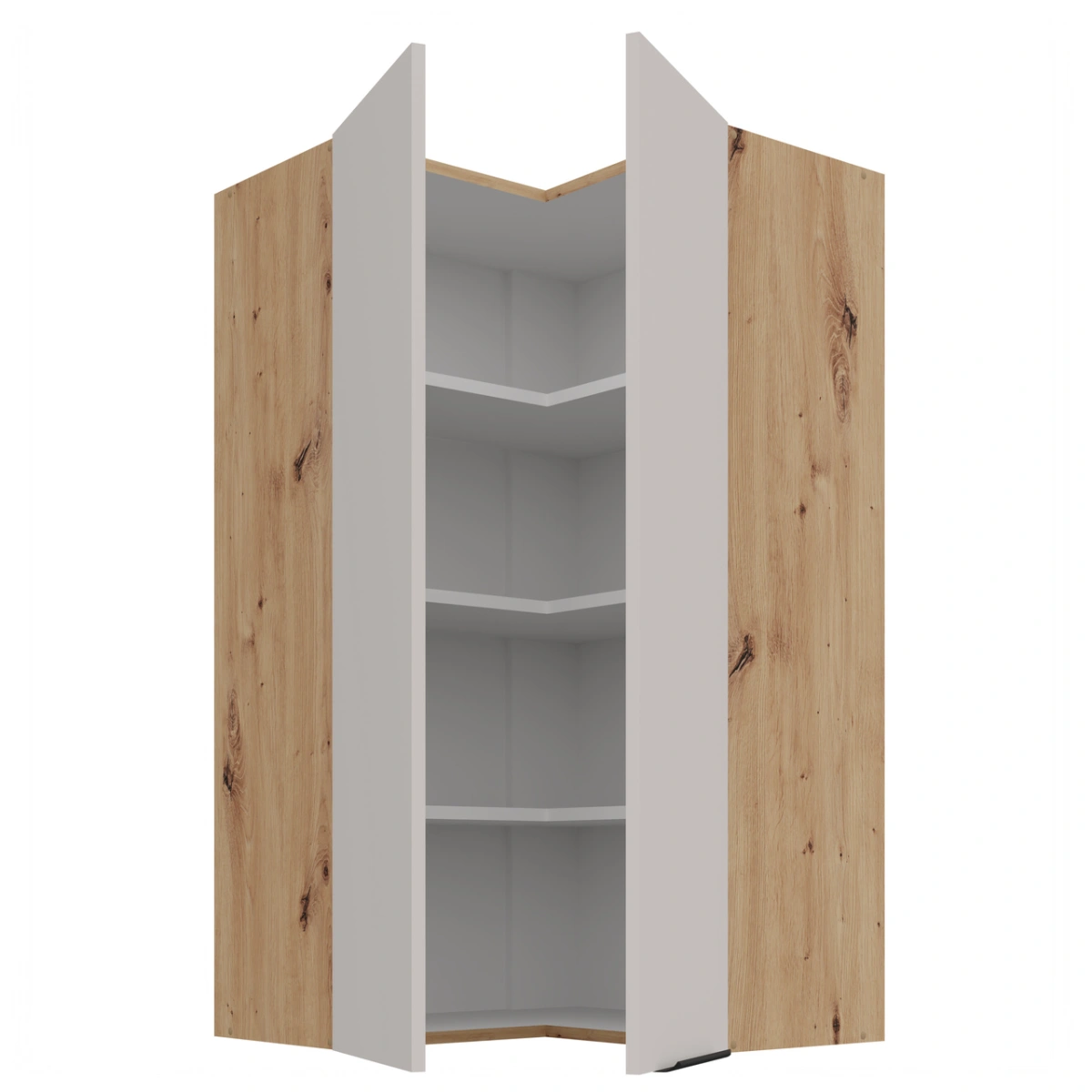 Upper corner cabinet 60/60 cm Solea 60x60 GN-108 2F 90 degrees - Image 2