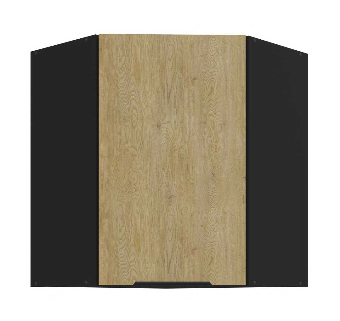 Upper corner cabinet 60/60 cm Cremona 60x60 GN-72 45 degrees 1F