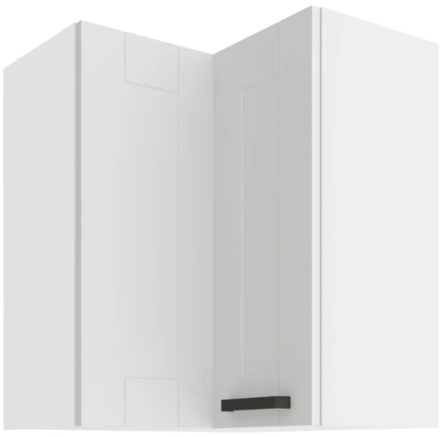 Upper corner cabinet 60 cm Luna white 60×60 GN-72 2F 90 degrees
