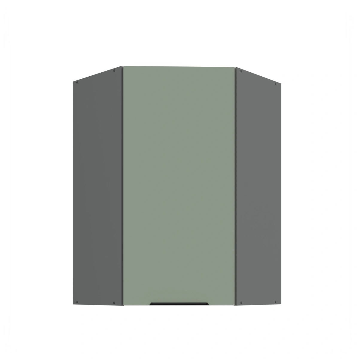 Upper corner cabinet 60/60 cm Aria 60x60 GN (45 degrees) 1F