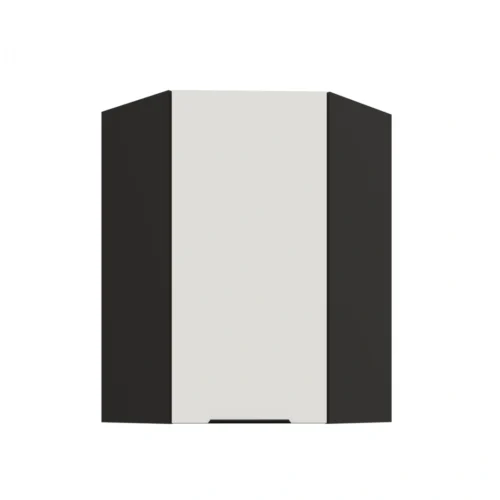 Upper corner cabinet 60/60 cm Aria 60×60 GN (45 degrees) 1F plinth
