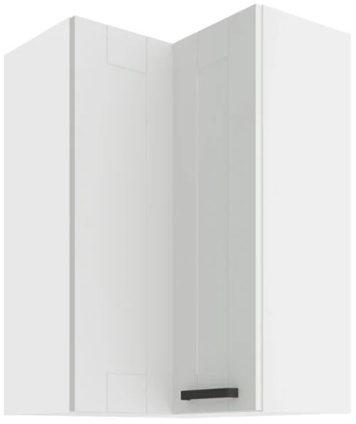 Upper corner cabinet 60 cm Luna white 60×60 GN-90 2F 90 degrees