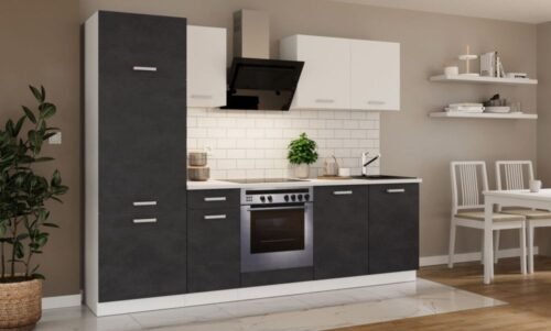 Kitchen set with countertop, kitchen 260 cm Toni matera