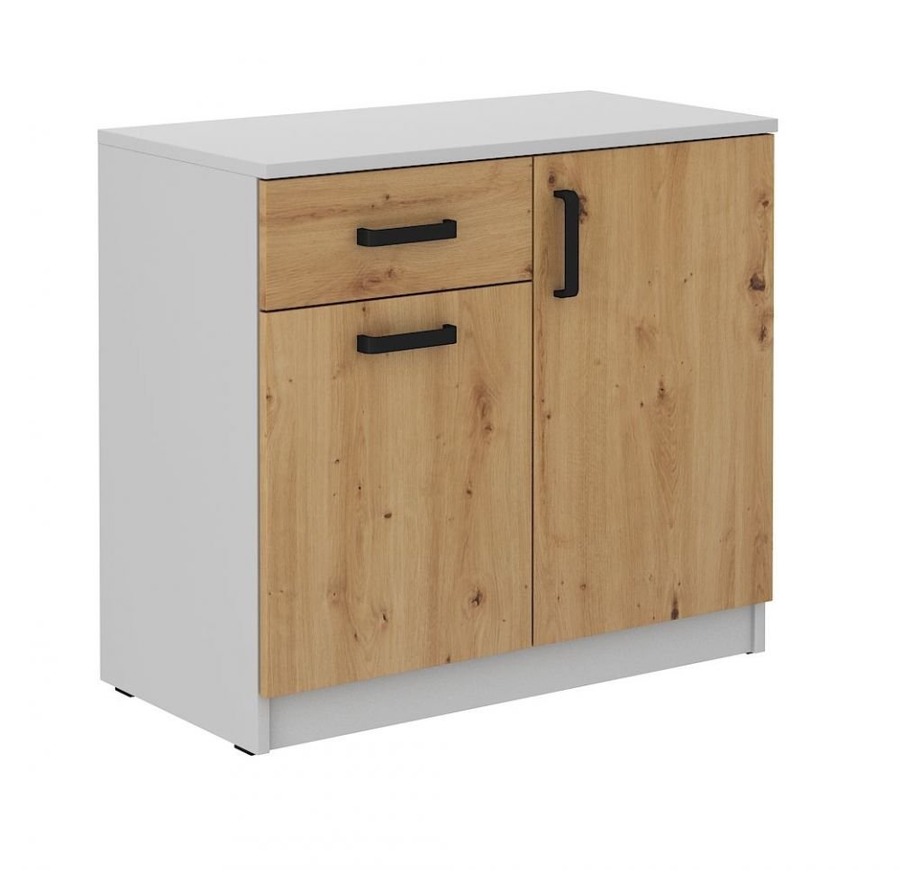 Low chest of drawers 2F1S Maltese symbol 820 - Image 3