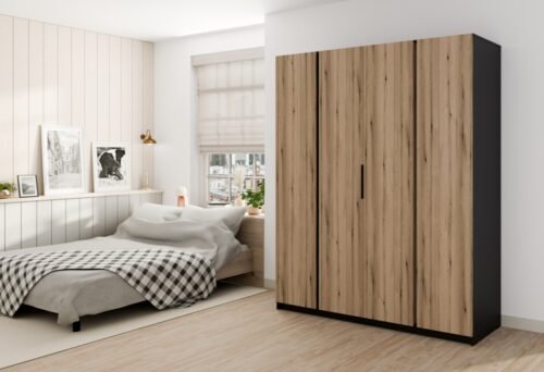 Kaja BL/EV 4F four-door wardrobe