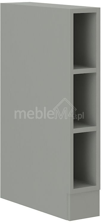 Open lower shelf 15 cm platinum gray 15 DOTW BB