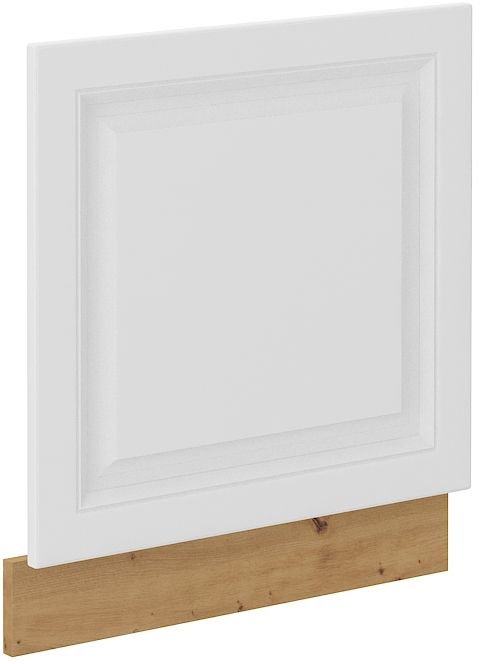 Dishwasher front, 60 cm, open panel, Stillo, artisan/white, ZM, 570x596