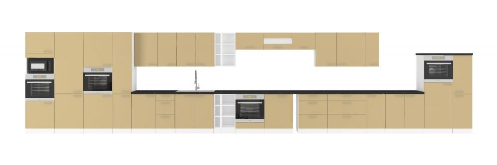 Kitchen 270 cm, Lara Cappucino kitchen set - Image 3