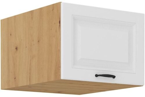 Low wall cabinet, deep, 50 cm, Stillo artisan/white, 50 NAGU-36 1F