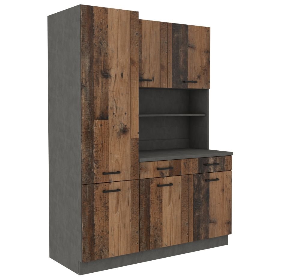 Buffet-type kitchenette Maria, 100 cm, antique style - Image 6