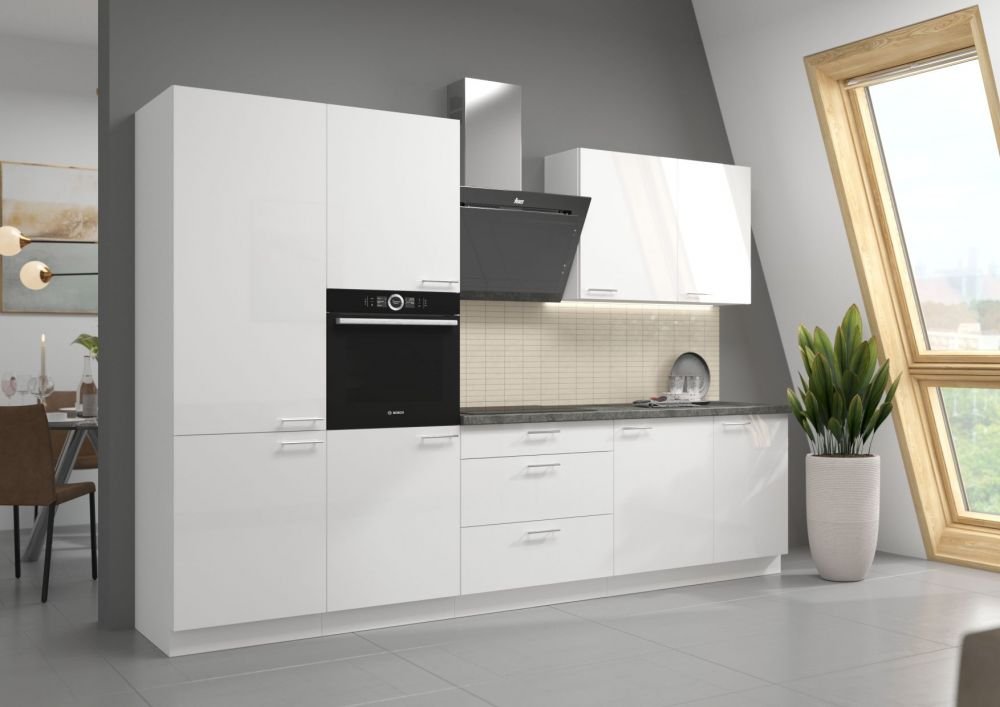Wall cabinet 80 cm Lara White 80 G-90 2F - Image 3