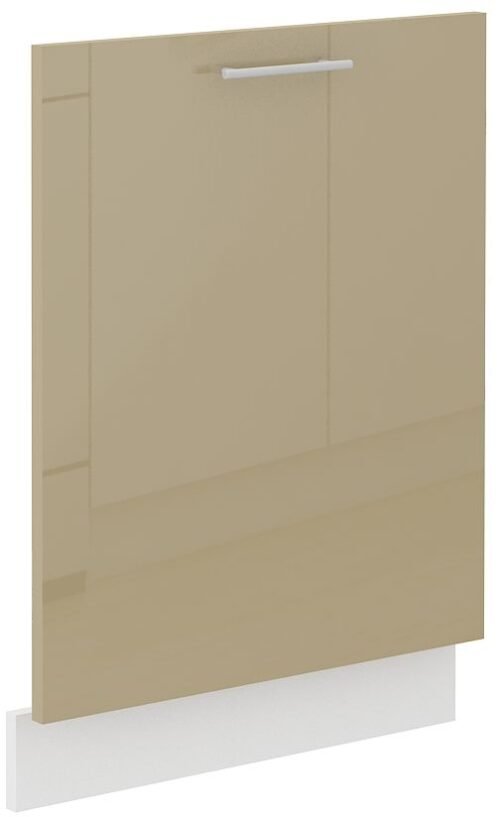 Dishwasher front 60 cm, covered ZM 713×596 Lara Cappuccino