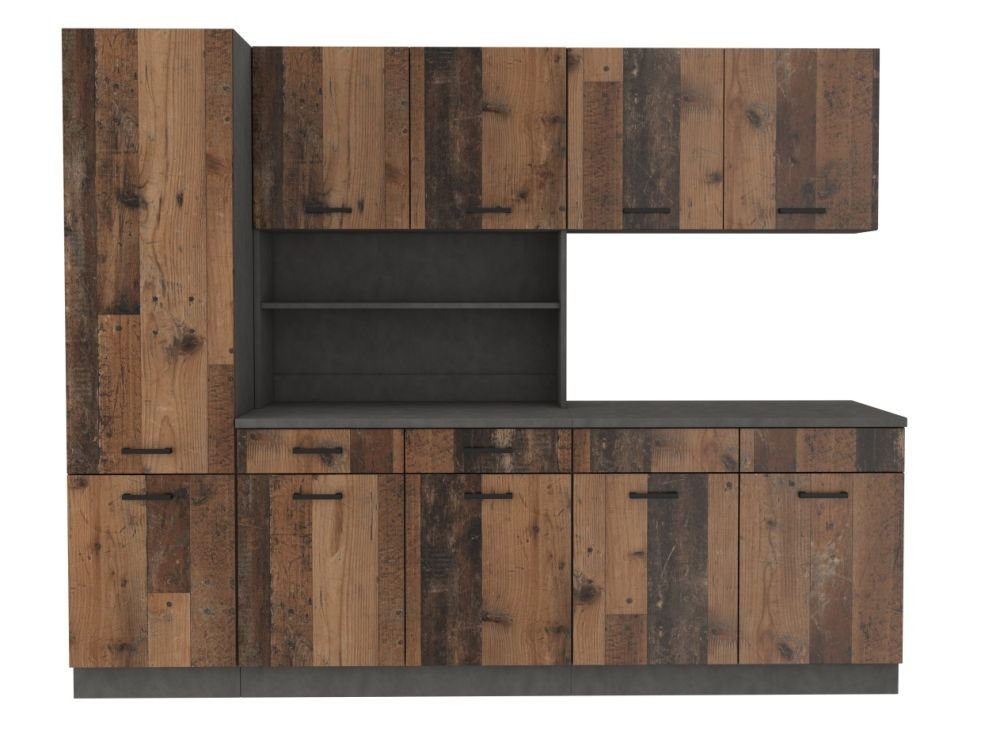 Maria wall cabinet, 100 cm, antique style - Image 6