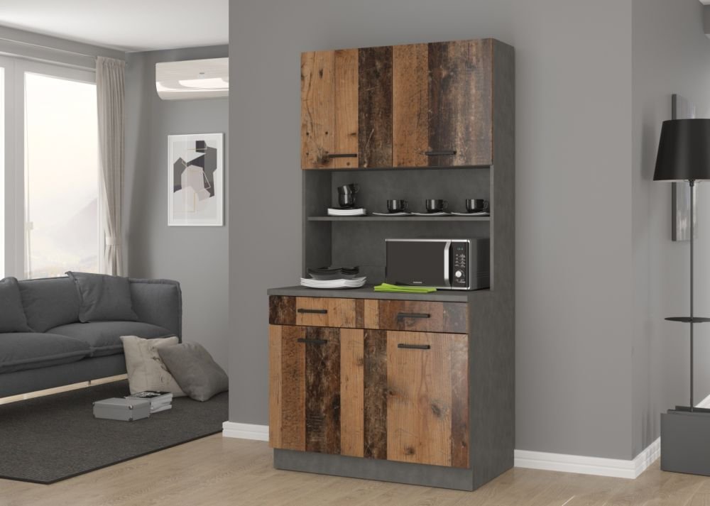 Buffet-type kitchenette Maria 100 cm + antique-style column - Image 7