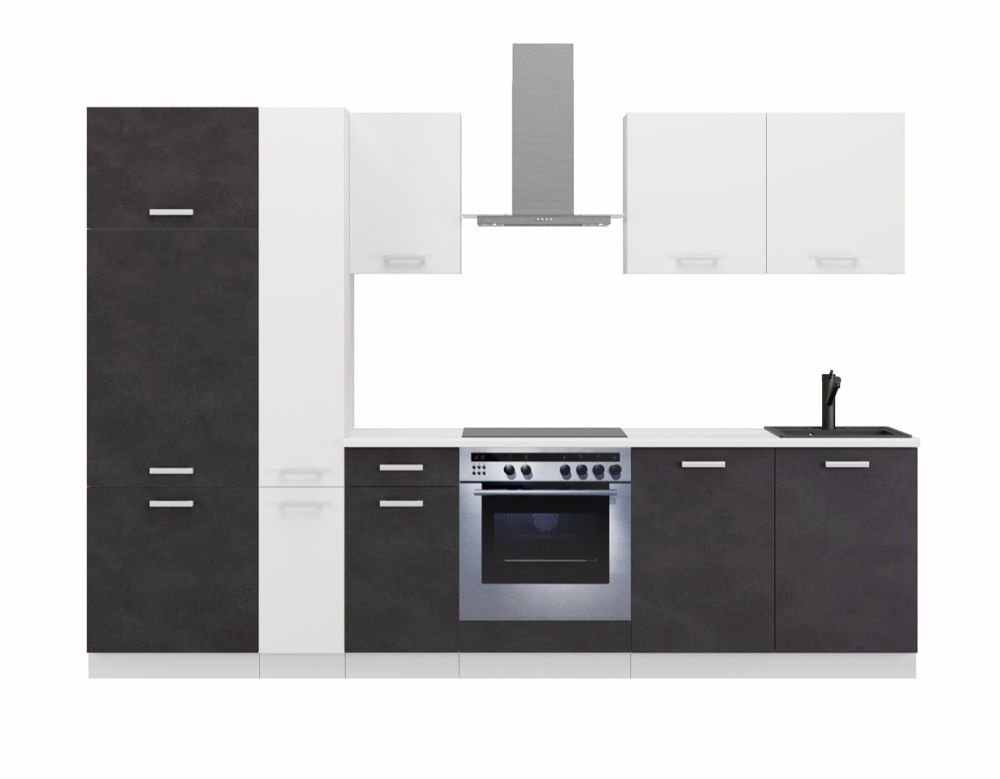 Kitchen set with countertop, kitchen 290 cm Toni matera - Image 2