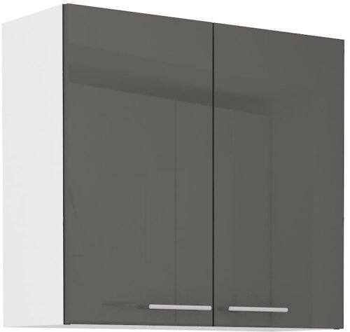 Wall cabinet 80 cm Lara Grey 80 G-72 2F