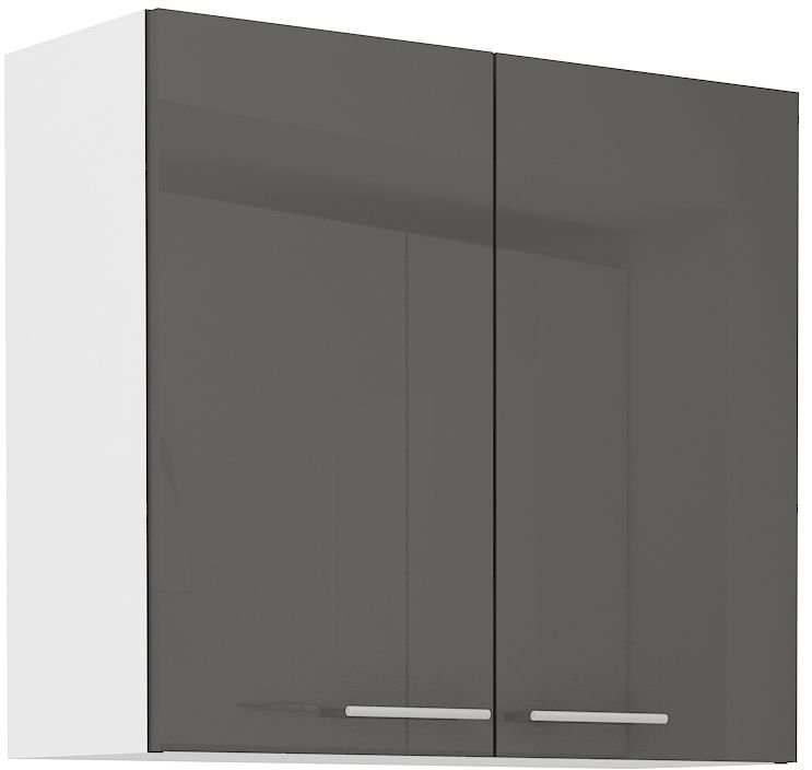 Wall cabinet 80 cm Lara Grey 80 G-72 2F