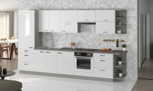 Kitchen furniture in the kitchen 350 cm Bianka