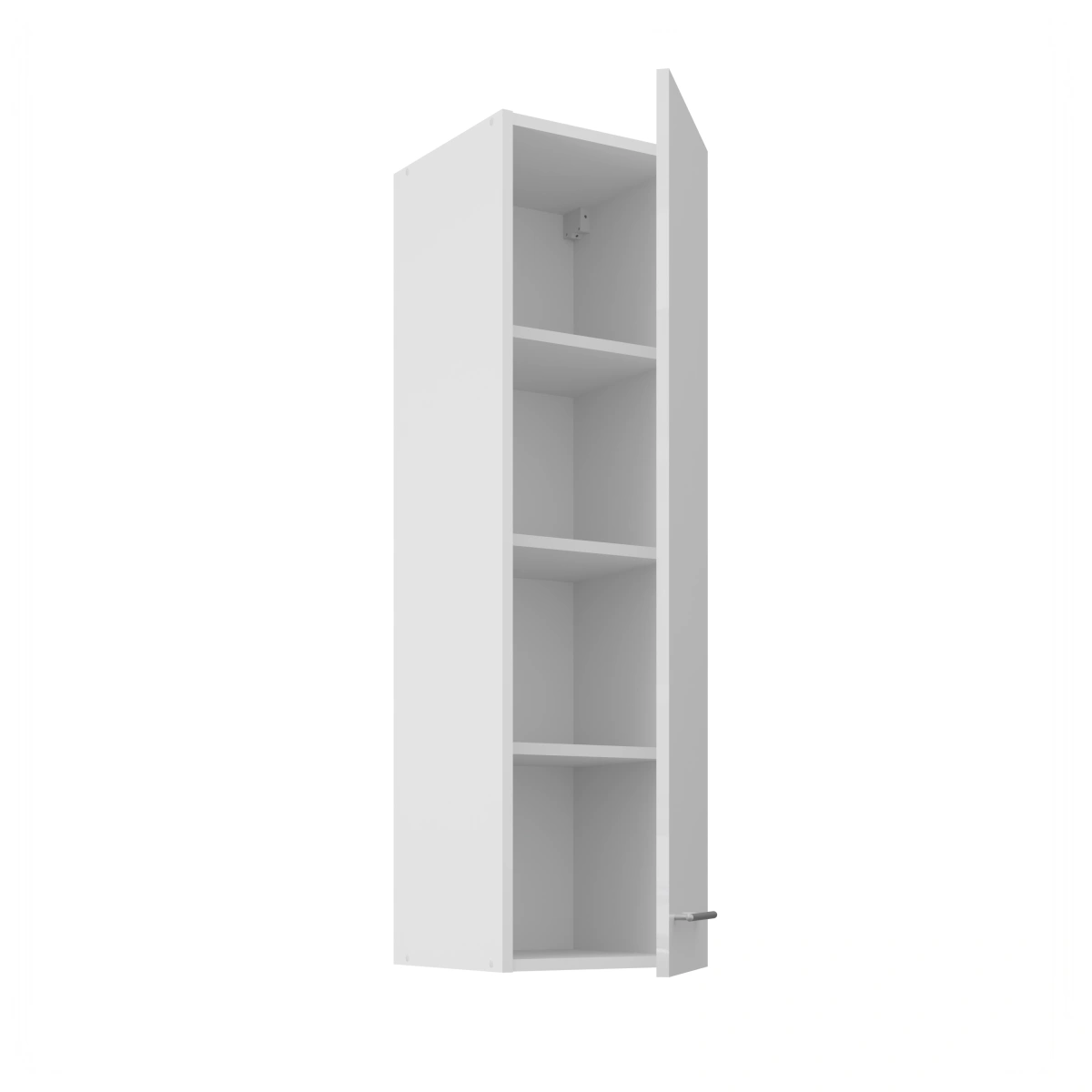 Wall cabinet 30 cm Lara White 30 G-108 1F - Image 2