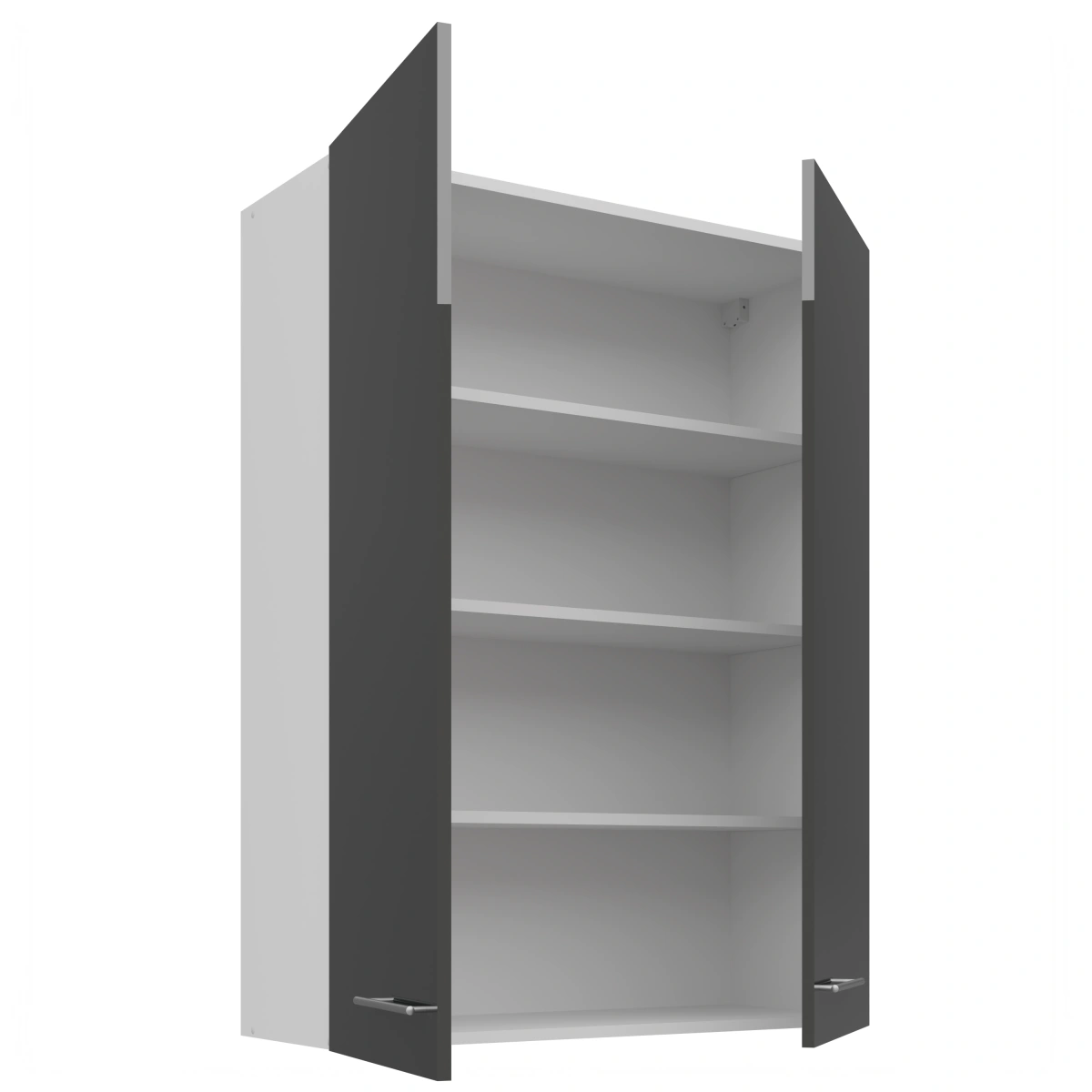 Wall cabinet 80 cm Lara Grey 80 G-108 2F - Image 2