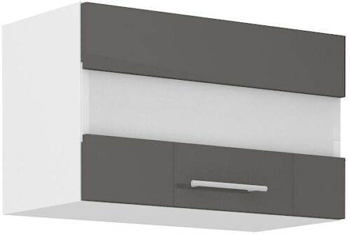 Wall cabinet 60 cm low display case Lara Grey 60 GUS-36 1F