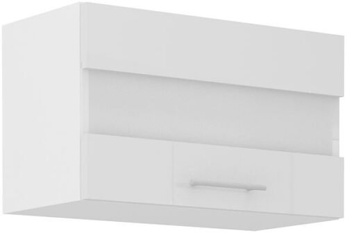 Wall cabinet 60 cm low display case Lara White 60 GUS-36 1F