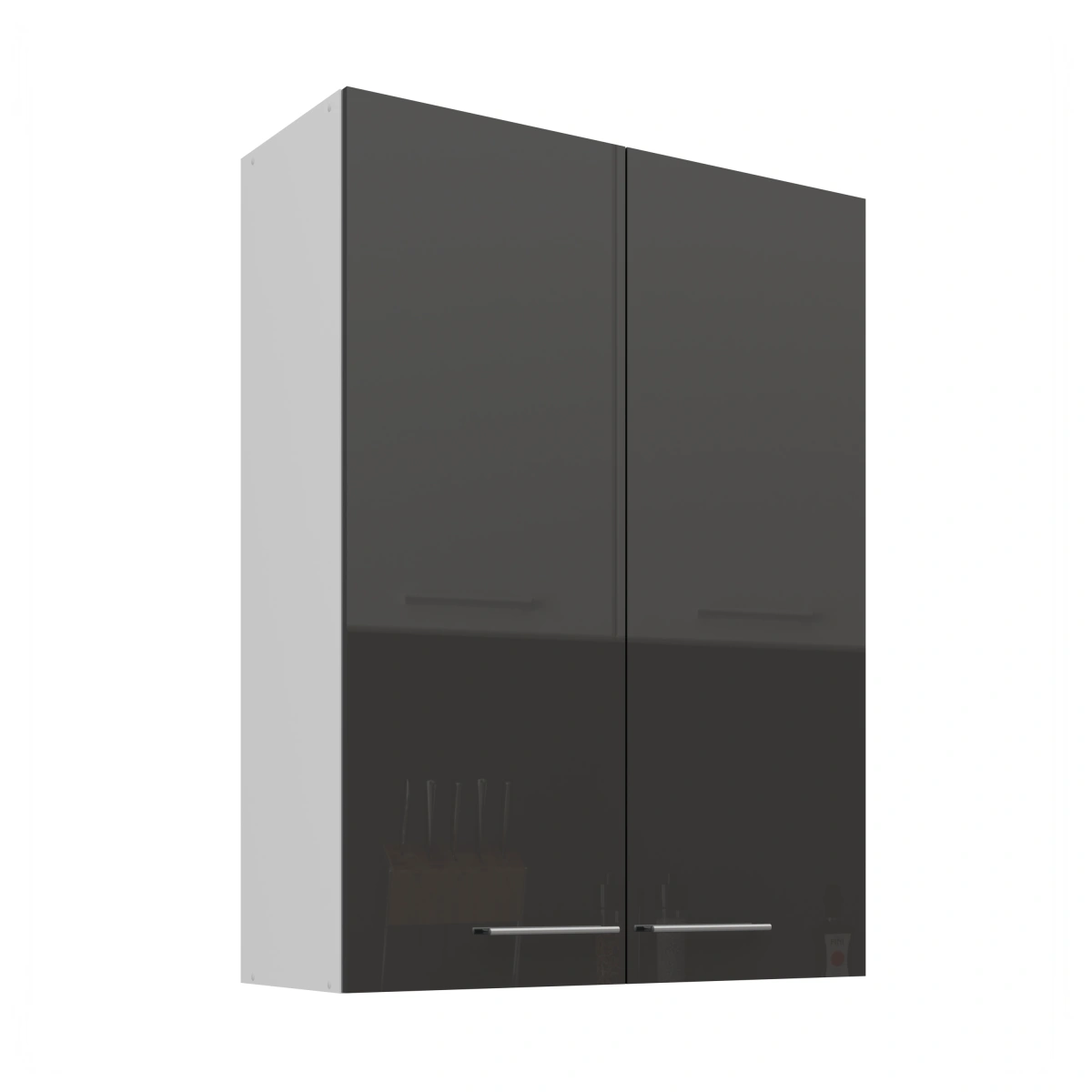 Wall cabinet 80 cm Lara Grey 80 G-108 2F