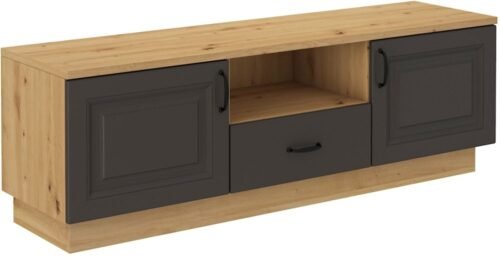 Stylish TV cabinet 2D1S Flawia gray