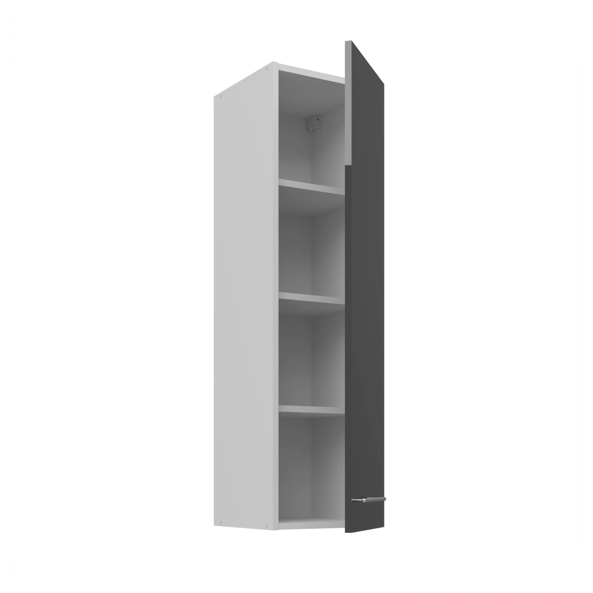 Wall cabinet 30 cm Lara Grey 30 G-108 1F - Image 2