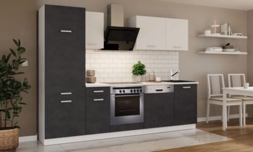 Kitchen set with countertop, kitchen 270 cm Toni matera