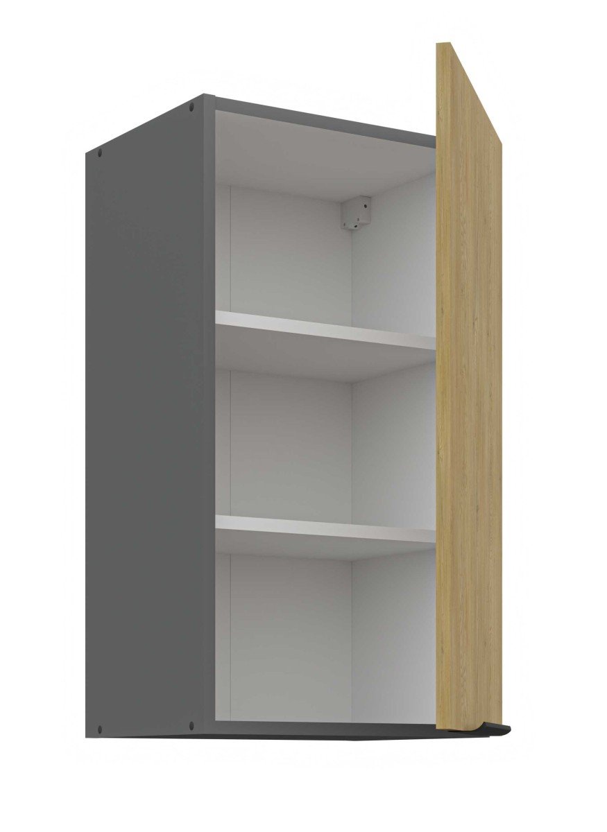 Wall cabinet 45 cm Cremona anthracite 45 G-72 1F - Image 2