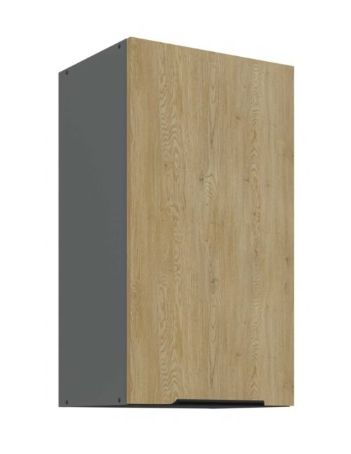 Wall cabinet 45 cm Cremona anthracite 45 G-72 1F