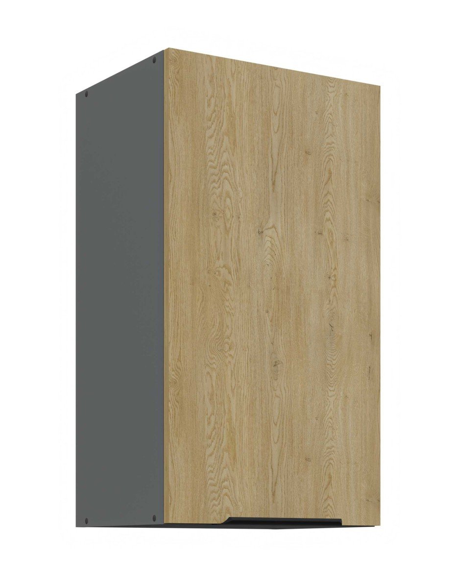 Wall cabinet 45 cm Cremona anthracite 45 G-72 1F